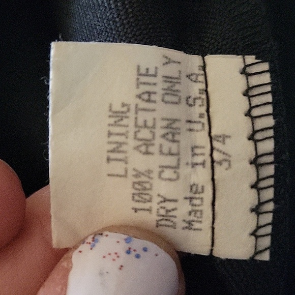 A-List size 3 black retro style mini dress - Picture 5 of 5